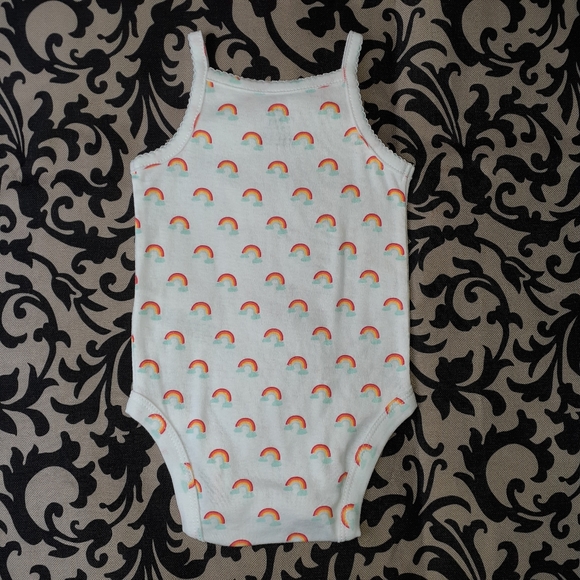 3/$15 Carters Rainbow Onesie with Shorts - Picture 5 of 7